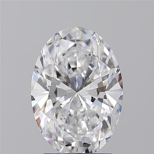 2.52 carat D-VS2 Natūralus Oval Deimantas (1)