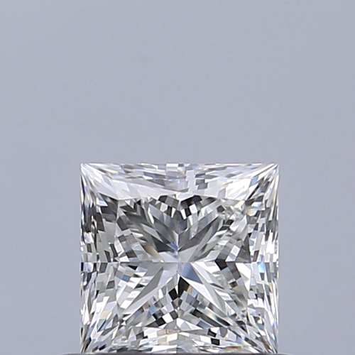 0.53 carat F-VVS1 Natūralus Princess Deimantas (1)