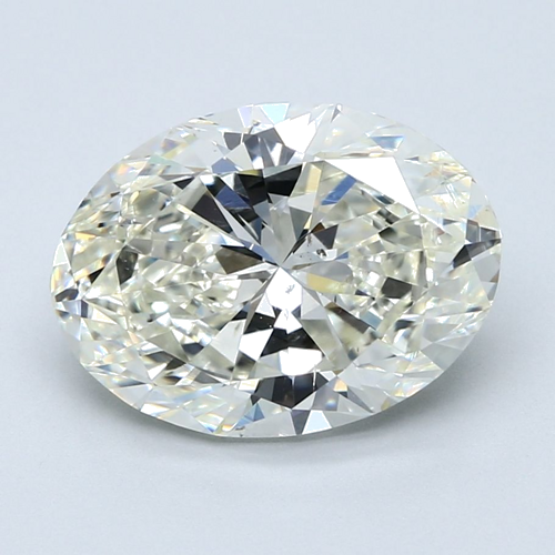 5.12 carat K-SI1 Natūralus Oval Deimantas (1)