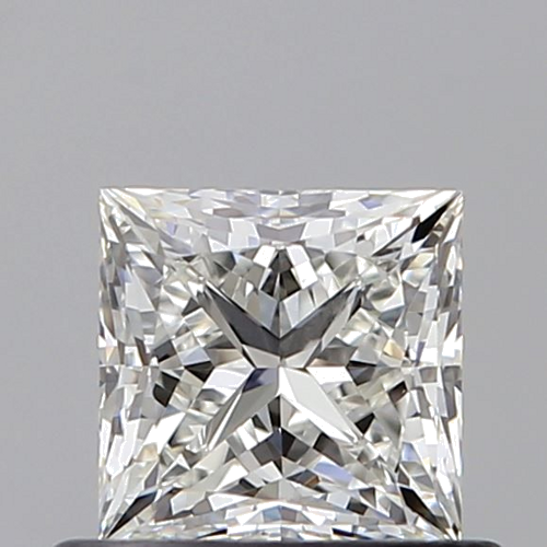 0.64 carat H-VVS1 Natūralus Princess Deimantas (1)