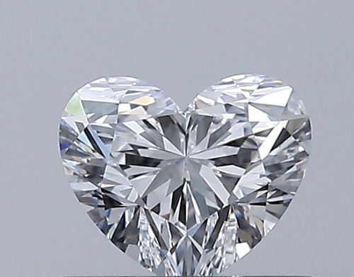 0.5 carat E-VVS2 Natūralus Heart Deimantas (1)