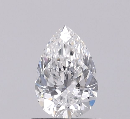 0.63 carat E-VS1 Natūralus Pear Deimantas (1)