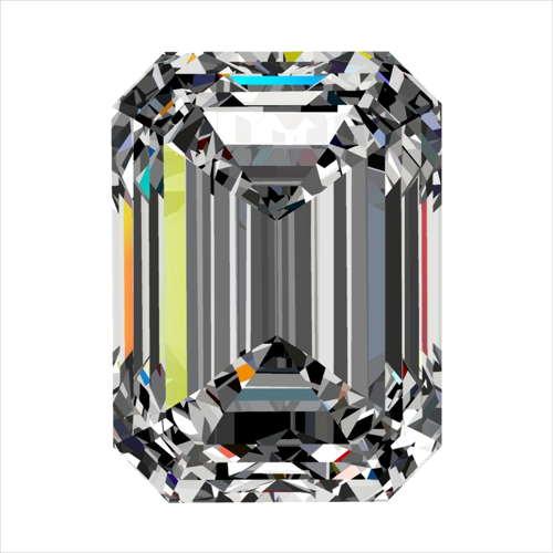 0.31 carat H-VVS2 Natūralus Emerald Deimantas (1)