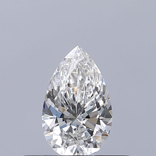 0.31 carat F-VVS1 Natūralus Pear Deimantas (1)