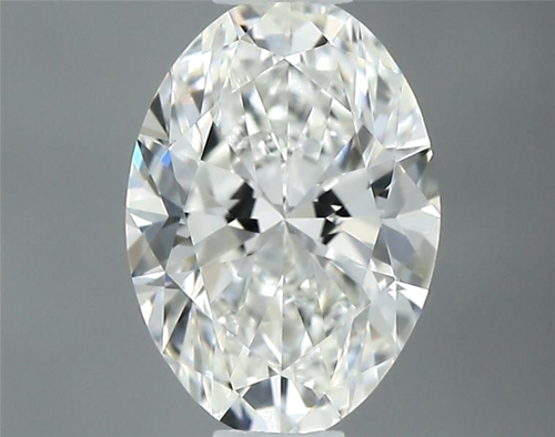 0.44 carat G-VVS1 Natūralus Oval Deimantas (1)