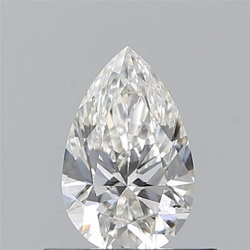 0.54 carat H-VVS2 Natūralus Pear Deimantas (1)