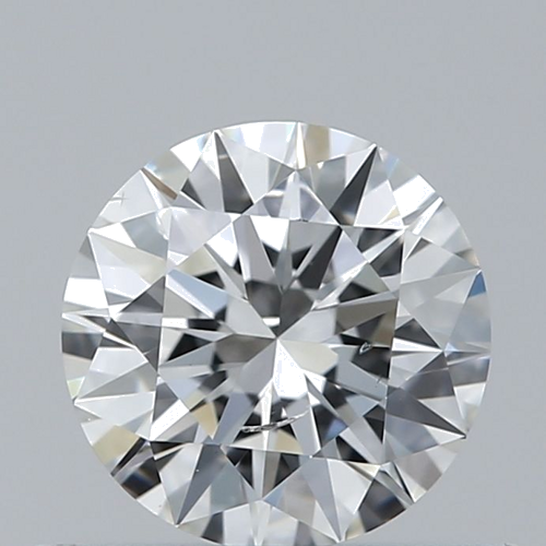 0.5 carat F-SI2 Excellent cut Natūralus Round Deimantas (1)