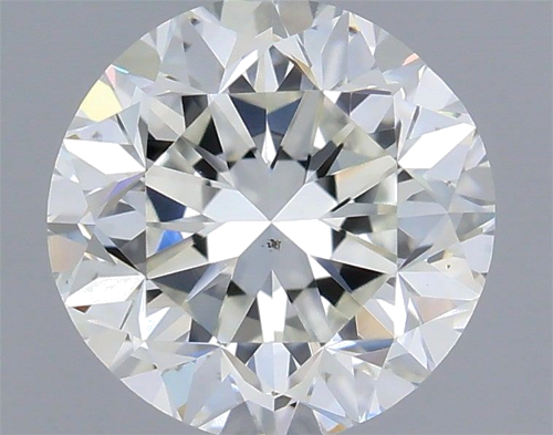 1.0 carat I-VS2 Fair cut Natūralus Round Deimantas (1)