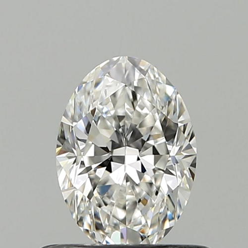 0.52 carat F-VS1 Natūralus Oval Deimantas (1)