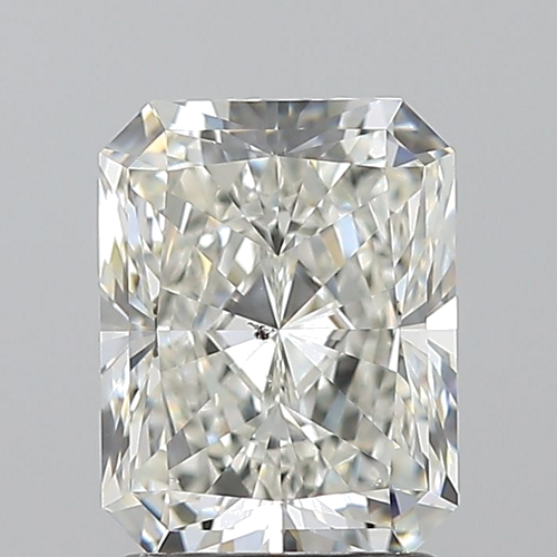 2.01 carat J-SI1 Natūralus Radiant Deimantas (1)