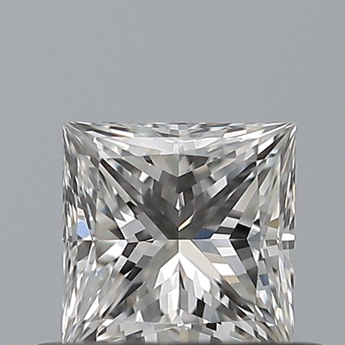 0.45 carat G-VVS2 Natūralus Princess Deimantas (1)