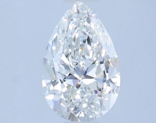 0.55 carat G-VVS1 Natūralus Pear Deimantas (1)