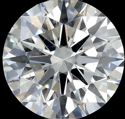 0.51 carat G-SI2 Excellent cut Natūralus Round Deimantas (1)