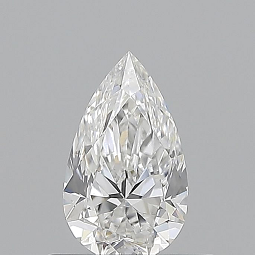 0.54 carat E-VVS2 Natūralus Pear Deimantas (1)