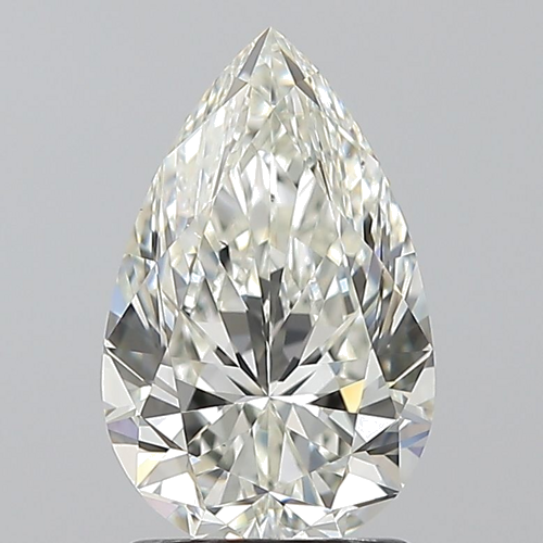 1.71 carat I-VS2 Natūralus Pear Deimantas (1)