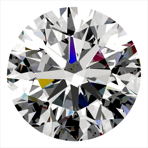 0.3 carat D-SI1 Excellent cut Natūralus Round Deimantas (1)