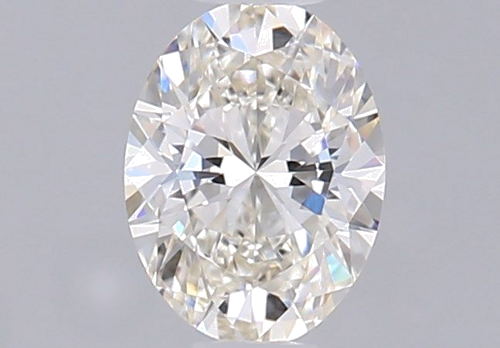0.37 carat I-VVS1 Natūralus Oval Deimantas (1)