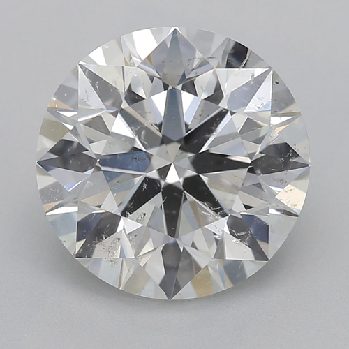 2.51 carat H-SI2 Excellent cut Natūralus Round Deimantas (1)