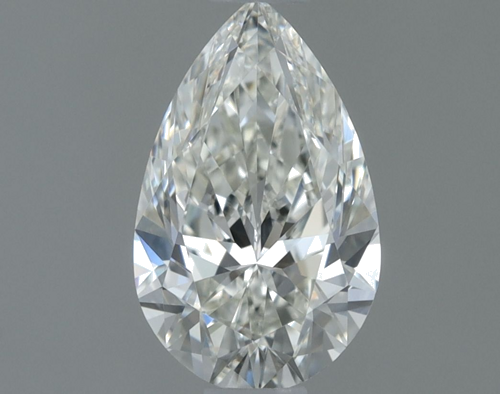 0.6 carat I-VVS2 Natūralus Pear Deimantas (1)