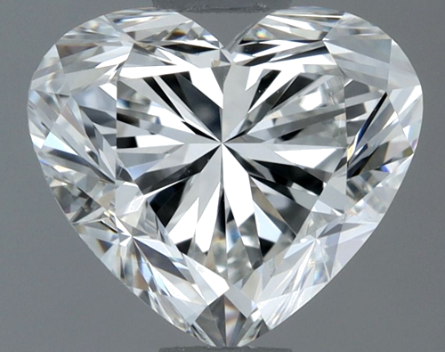 1.51 carat G-VS1 Natūralus Heart Deimantas (1)