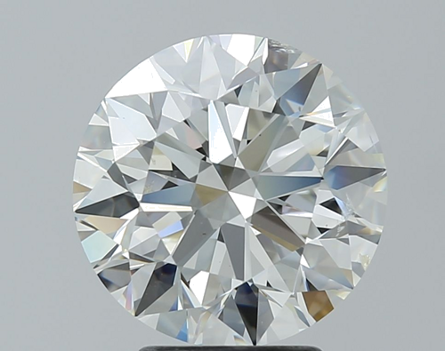 3.73 carat J-SI2 Excellent cut Natūralus Round Deimantas (1)