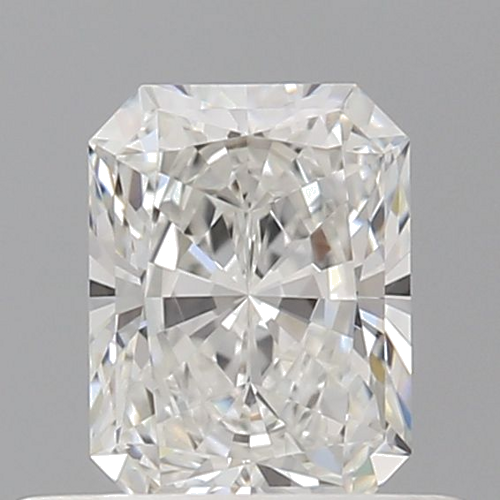 0.51 carat F-VVS1 Natūralus Radiant Deimantas (1)
