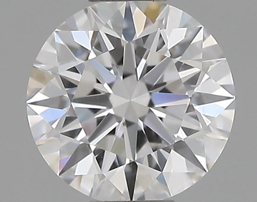 0.46 carat D-VVS2 Excellent cut Natūralus Round Deimantas (1)