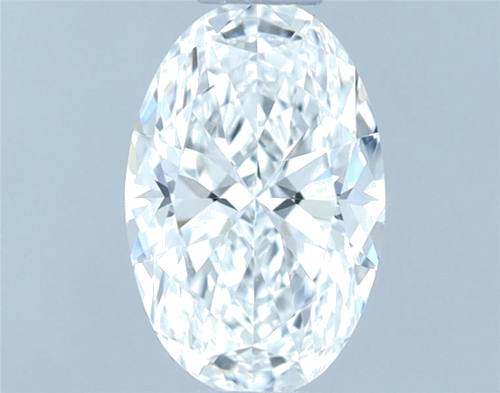 0.51 carat E-VS1 Natūralus Oval Deimantas (1)