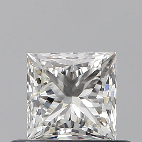 0.5 carat I-IF Natūralus Princess Deimantas (1)