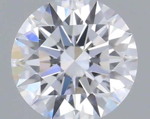 0.21 carat D-VVS1 Excellent cut Natūralus Round Deimantas (1)