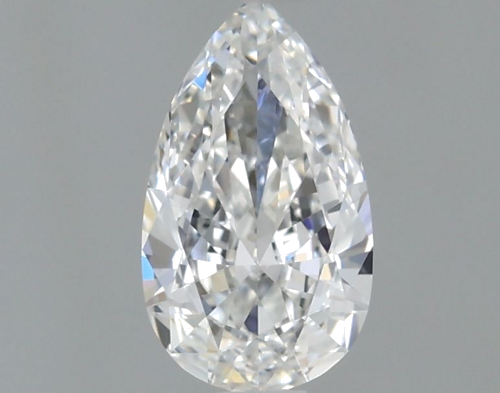 0.31 carat F-IF Natūralus Pear Deimantas (1)