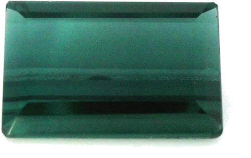 4.09 carat GREEN STEP cut Rectangular Tourmaline (1)