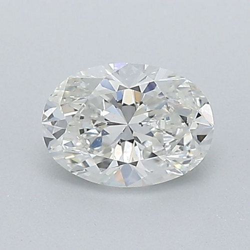 0.54 carat H-VS2 Natūralus Oval Deimantas (1)