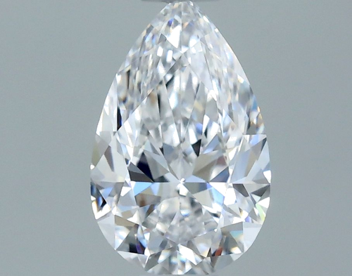 0.41 carat D-VS2 Natūralus Pear Deimantas (1)
