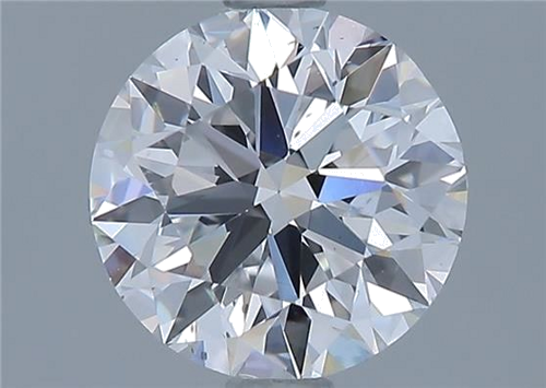 1.51 carat E-VS2 Very Good cut Natūralus Round Deimantas (1)