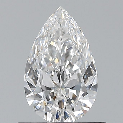 0.6 carat E-VVS1 Natūralus Pear Deimantas (1)