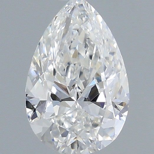 0.31 carat F-SI1 Natūralus Pear Deimantas (1)