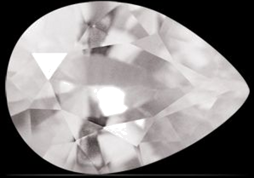 0.68 carat WHITE Pear Safyras (1)