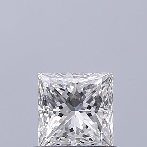 0.51 carat F-VVS1 Natūralus Princess Deimantas (1)