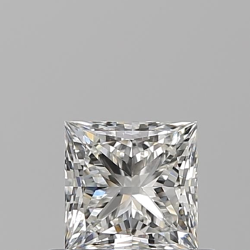 0.61 carat H-VVS1 Natūralus Princess Deimantas (1)