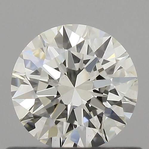 0.51 carat H-VVS2 Excellent cut Natūralus Round Deimantas (1)