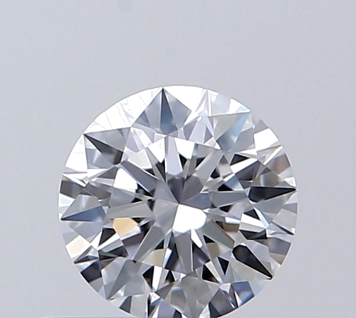 0.41 carat D-VVS1 Excellent cut Natūralus Round Deimantas (1)