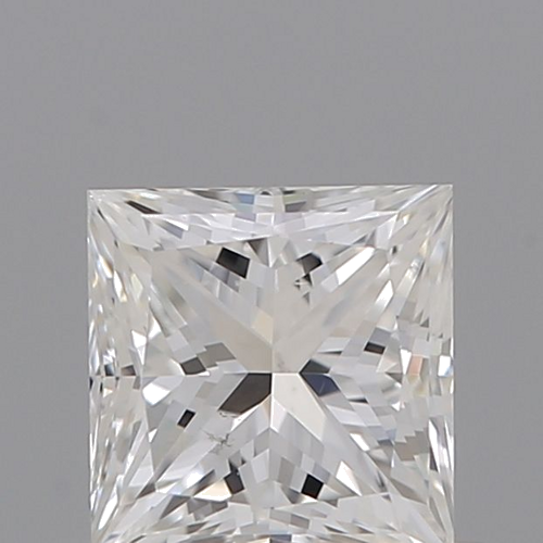 0.5 carat F-SI1 Natūralus Princess Deimantas (1)