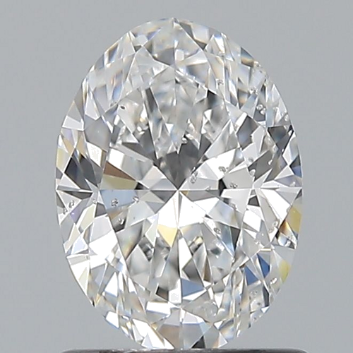0.9 carat E-SI2 Natūralus Oval Deimantas (1)