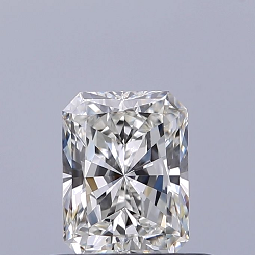 0.5 carat H-VVS2 Natūralus Radiant Deimantas (1)
