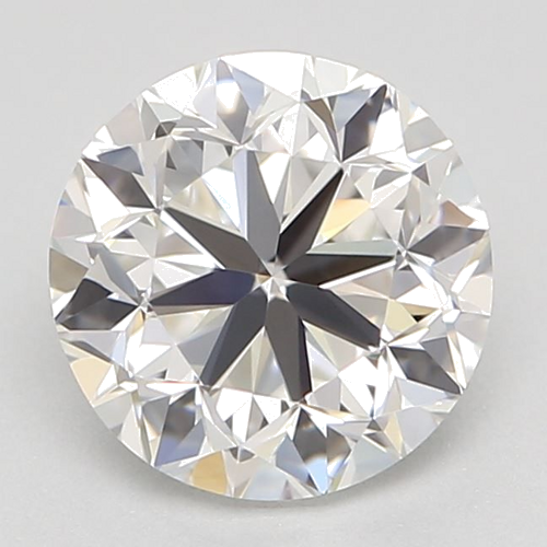 1.01 carat F-VVS1 GD cut Natūralus Round Deimantas (1)