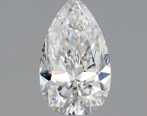 0.42 carat E-VS1 Natūralus Pear Deimantas (1)