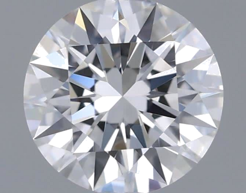 0.52 carat F-VVS2 Excellent cut Natūralus Round Deimantas (1)