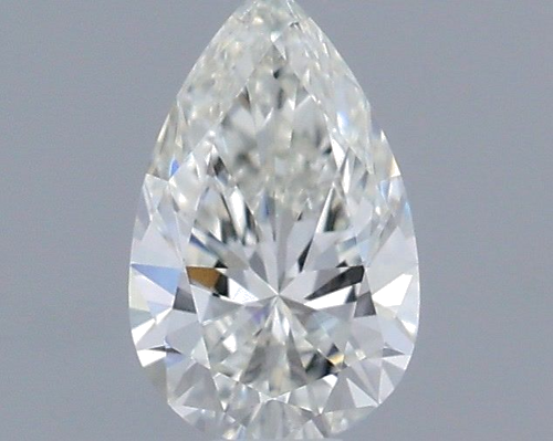 0.32 carat H-SI1 Natūralus Pear Deimantas (1)