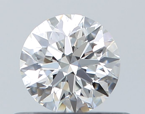 0.42 carat F-VVS2 Excellent cut Natūralus Round Deimantas (1)